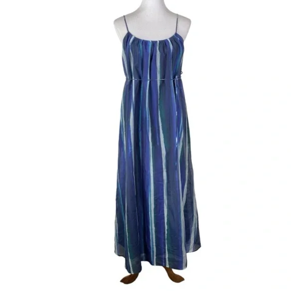Banana Republic Organza Tie Waist Maxi Dress NWT size M - Picture 6 of 6
